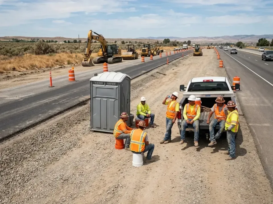 highway-road-construction-crew-007 — frequently asked questions, Porta Potty and Restroom Rentals in Ahuimanu, HI
